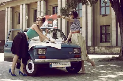Nowa Huta: Tour privado em Fiat 126p vintage pelo bairro comunista