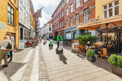Glide past copenhagen’s waterfront, nyhavn, and royal landmarks on a segway tour with photo stops, local guide, and organic drink included. small groups, easy start.