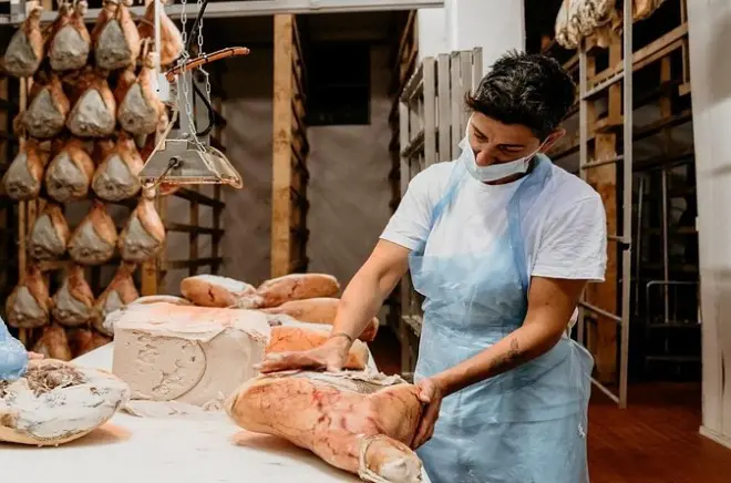 Degustazione di formaggio, prosciutto e aceto a Parma