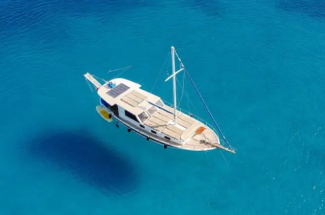 Private Bootstour Bodrum: 3 Buchten, Mittagessen und Schnorcheln
