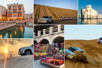 Trasforma la tua sosta a doha in un’avventura vera: safari nel deserto, visite in città, passeggiate al souq waqif e guida locale. include pickup e acqua per il tuo breve scalo.