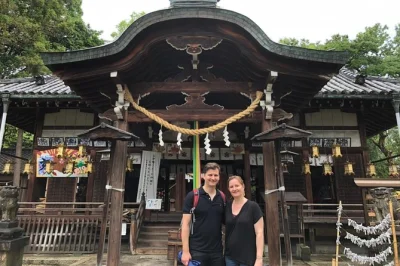 Small-group yamato-koriyama tour: explore castle ruins, goldfish farms, and local crafts. unique day trip from nara with hands-on experiences.