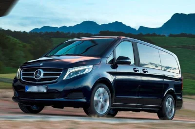 Start your journey from naples to sorrento with a private transfer in a mercedes, including hotel or airport pickup, english-speaking driver, and bottled water.