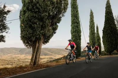 Cortona in eBike: 3 ore con pedalata assistita, location del film