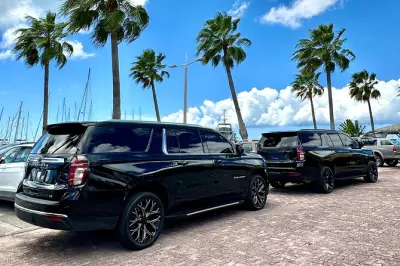 Trasferimento privato dall’aeroporto di St. Maarten all’hotel con autista