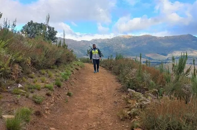 Stellenbosch: Camminata 9 km e degustazione vini a Banhoek