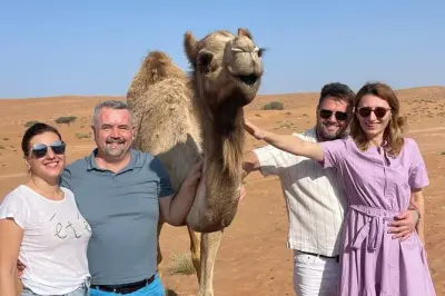 Wadi Bani Khalid & Wahiba Sands tour from Muscat: Swim and sunset