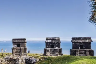 Visite de La Antigua, Cempoala et Quiahuiztlan : Tombes totonacas