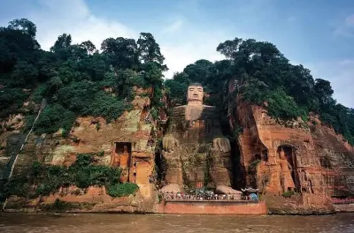 Tour privado con traslado a la base de pandas de Chengdu y Buda Leshan