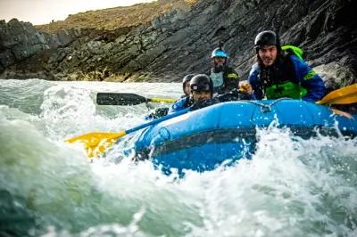 Rafting en el río de las Vueltas en Patagonia: Rápidos clase III