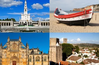 Scopri il silenzio del santuario di fátima, passeggia per le vie medievali di Óbidos, ammira le onde selvagge di nazaré e visita il monastero di batalha in un tour privato con pickup in hotel.