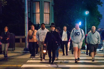 Step into san francisco’s haunted history on a lantern-lit ghost hunt walking tour. hear true tales, meet a local storyteller, and explore victorian streets after dark.