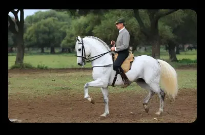 Andalusian Horses and Fighting Bulls at El Carrascal Farm