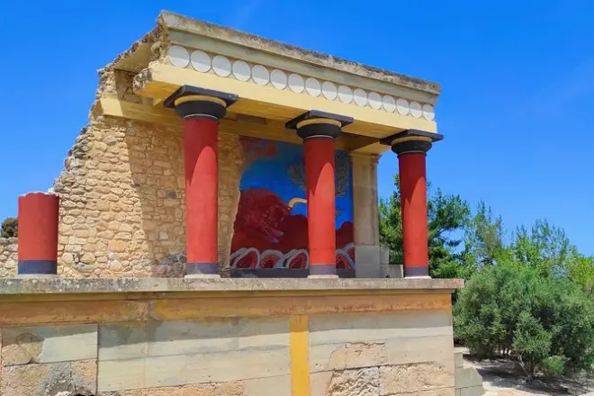 Palais de Knossos et musée d'Héraklion avec chauffeur privé