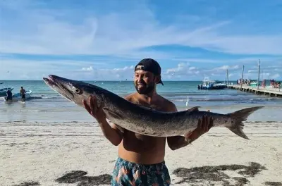 Tiefseefischen in Holbox: Privates Boot & Ausrüstung