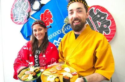 Sushi-Kurs in Nara: Nigiri von Reis bis Fisch selbst machen