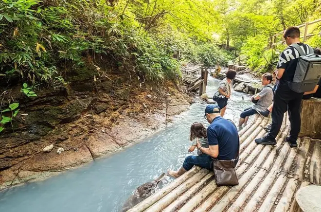 Sapporo to Noboribetsu & Otaru: Volcanic landscapes tour