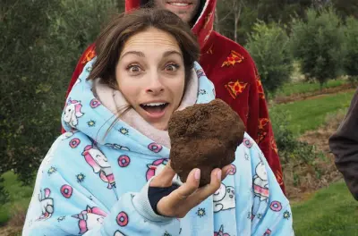 Chasse à la truffe et dégustation de truffes fraîches à Oberon