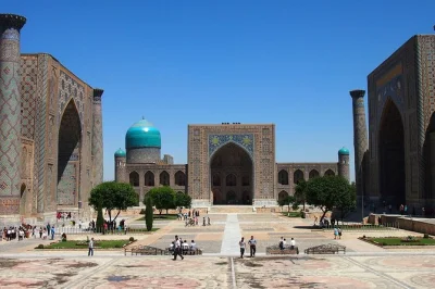Explore samarkand’s registan, gur-e-emir, and bibi-khanym mosque with a local guide. private city tour with car, history, and culture in one day.