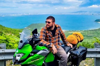 Feel the wind on a full-day hai van pass motorbike ride from hue or da nang, with swimming at elephant springs, seafood lunch, and local guide. includes gear.