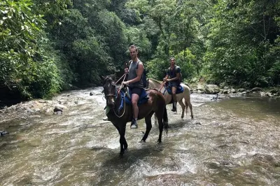 Équitation à Salento : Fermes de café et rivière Boquerón