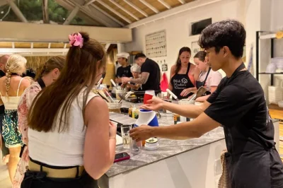 Feel the warmth of gili as you cook real indonesian dishes, chat with local chefs, and enjoy lunch or dinner—all ingredients and water included. book your spot now.