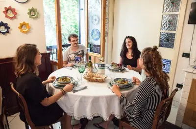 Cooking Demo & Dinner at Local's Home in Montepulciano
