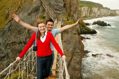 Step off your cruise in belfast for a small-group giants causeway day trip with local guide, extra leg room bus, antrim coast road drive & lunch stop in ballycastle.