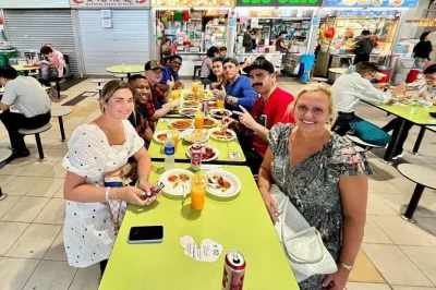 Wander singapore’s vibrant neighborhoods with a local guide, taste unesco hawker food in chinatown & little india, and ride the mrt—hotel pickup included.