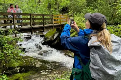 Smoky Mountain History Walk: Gatlinburg Riverside Trail