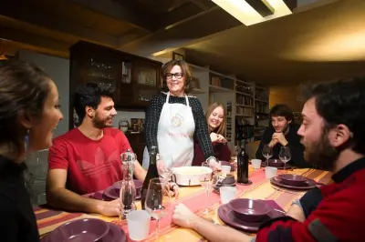 Demo de cozinha e jantar com 4 pratos em Pescara: Casa local