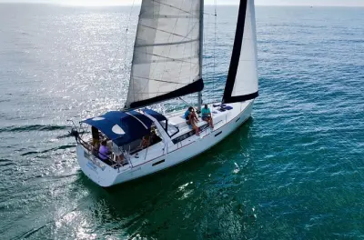 Private Sunset Sail St. Andrews Bay: Dolphins & 46-Foot Sailboat