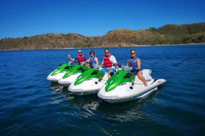 Feel the rush of a guided jet ski tour along playa conchal’s wild coast, spot turtles or dolphins, and explore secluded beaches. includes local guide and photos.