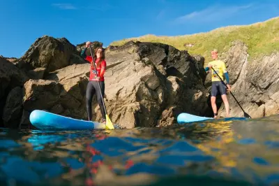 Aprende paddle surf en Newquay: Tour por la costa