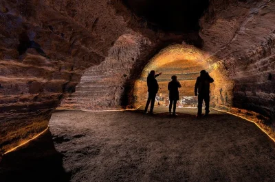 Step into iceland’s mysterious caves of hella, explore ancient wall carvings & stories with a local guide. includes guided entry, family-friendly & easy access.