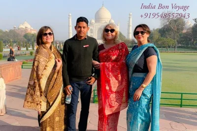 Stand in the quiet marble glow of the taj mahal, walk agra fort’s red sandstone halls, and hear stories from a local guide. includes entry tickets and pickup options.