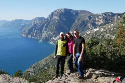 Trilha do Caminho dos Deuses Amalfi: 7 km de costa com guia