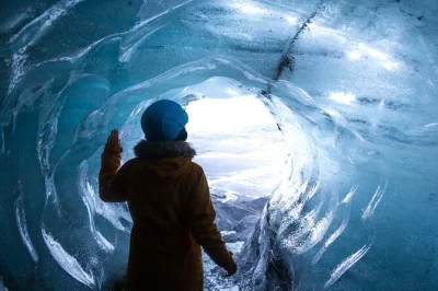 Feel the chill of katla’s blue ice cave, walk black sands in vík, and hear the roar of skógafoss—includes pickup from reykjavík and expert glacier guide.