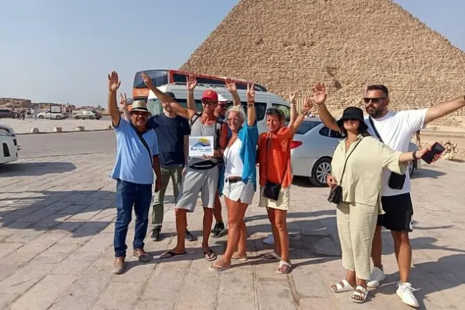 Journée au Caire depuis El Sokhna : Pyramides et musée inclus