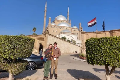 Feel the pulse of cairo on a private day trip through old cairo, the hanging church, saladin citadel, and mohamed ali mosque—includes hotel pickup and expert guide.