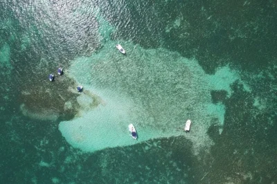 Sinta a brisa do caribe em um passeio de barco pequeno grupo saindo de le françois até a banheira da josefina, Îlet madame e chancel — inclui aperitivo local, guia e retorno às 13h.