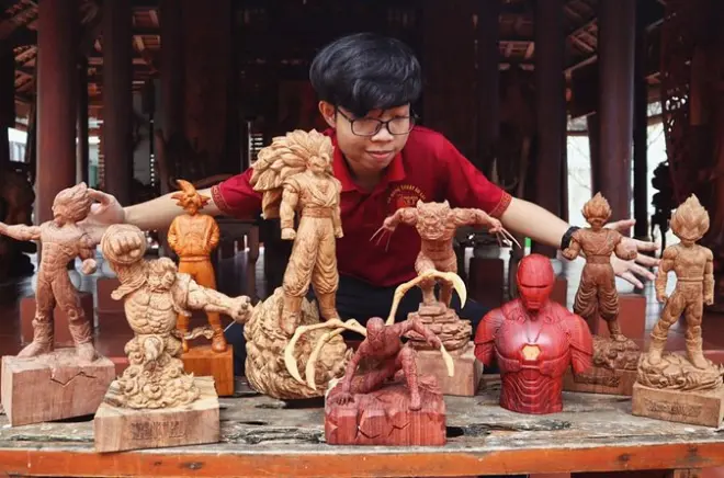 Corso di intaglio del legno a Hoi An: Crea il tuo souvenir