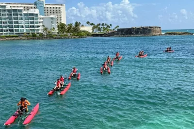 Pedal across condado lagoon in san juan on a stable water bike, spot turtles and manatees, and enjoy eco-friendly fun with a local guide. includes safety gear.