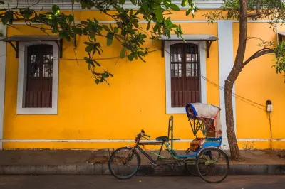 Passeio a pé por Pondicherry: Herança da arquitetura colonial