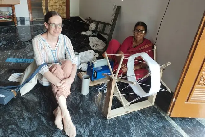 Temples d’Hyderabad et textiles de Pochampally : Visite privée
