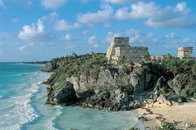 Feel the yucatan’s jungle air at coba & tulum ruins, swim in multun-ha cenote, and explore a real mayan museum—small group tour with pickup & buffet lunch.