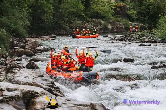 Rafting Tuscany Lima River Rapids Slides Bagni di Lucca