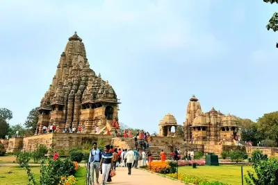 Temples de Khajuraho privés avec guide local et villages secrets