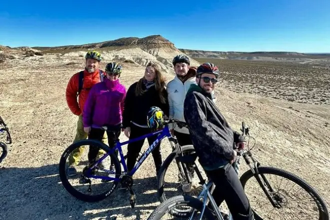 Puerto Madryn en mountain bike hasta el mirador de lobos marinos