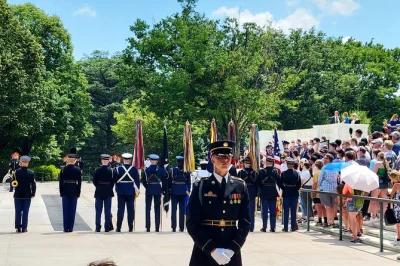 Feel the pulse of washington dc on a private city tour with hotel pickup, local guide, and the changing of the guard at arlington. includes flexible stops.
